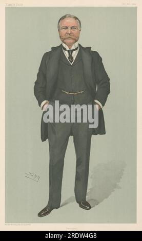 Politiciens - Vanity Fair - Lord Duncannon. 6 octobre 1904 1904 par Leslie Ward Banque D'Images