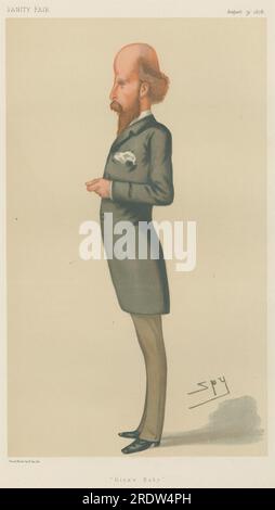 Vanity Fair - politiciens. "Bébé de Ginx". M. Edward Jenkins. 31 août 1878 1878 par Leslie Ward Banque D'Images