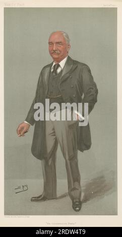 Politiciens Vanity Fair. "Le Parti conservateur". M. Richard William Evelyn Middleton. 18 avril 1901 1901 par Leslie Ward Banque D'Images