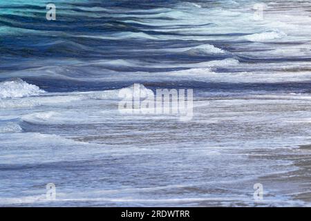 Texture de fond en Australie d'un plouf dans la mer et mousse froth Photo  Stock - Alamy