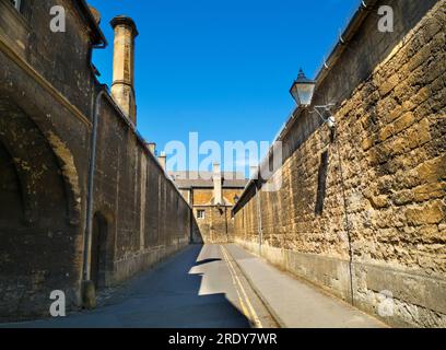 La ville historique d'Oxford abrite de nombreux sites célèbres, sites et universités.Mais tout aussi intéressant sont ses rues, ruelles et Banque D'Images