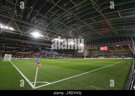 Dunedin, Nouvelle-Zélande. 23 juillet 2023. Dunedin Stadium, 23 juillet 2023 - football/football : Dunedin Stadium avant le match de la coupe du monde féminine de la FIFA Group E entre les pays-Bas et le Portugal au Dunedin Stadium à Dunedin, Nouvelle-Zélande. Crédit : AFLO/Alamy Live News Banque D'Images