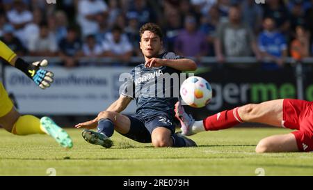 Gevelsberg, Deutschland. 11 juillet 2023. Firo : 07/11/2023, football, football, 1e championnat, 1e Bundesliga, Saison 2023/2024, VfL Bochum, VfL Bochum - Kickers Emden Luis HARTWIG, Bochum Cross crédit : dpa/Alamy Live News Banque D'Images