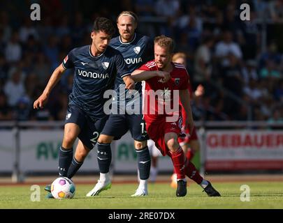 Gevelsberg, Deutschland. 11 juillet 2023. Firo : 07/11/2023, football, football, 1e Ligue, 1e Bundesliga, Saison 2023/2024, VfL Bochum, VfL Bochum - Kickers Emden Luis HARTWIG, Bochum, Left Credit : dpa/Alamy Live News Banque D'Images