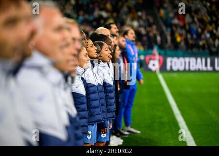 Sydney, Nouvelle-Galles du Sud, Australie, coupe du monde féminine de la FIFA 2023 Group F Match France - Jamaïque au Sydney football Stadium (Allianz Stadium) 23 juillet 2023, Sydney, Australie. (Keith McInnes/SPP) crédit : SPP Sport Press photo. /Alamy Live News Banque D'Images