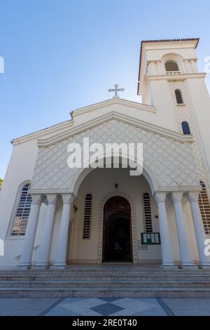 Cathédrale des Archanges Gabriel et Michel, de l'Église orthodoxe grecque, construite en 1960, période coloniale Banque D'Images