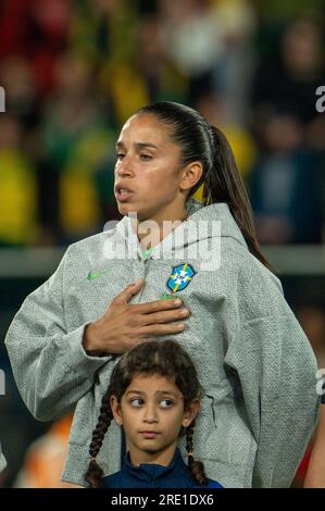Adélaïde, Aus. 24 juillet 2023. Adélaïde, Australie, 24 juillet 2023 : Portrait de Rafaelle (4 Brésil) avant le match de football du Groupe F de la coupe du monde féminine de la FIFA 2023 entre le Brésil et le Panama au stade Hindmarsh d'Adélaïde, Australie. (NOE lamas/SPP) crédit : SPP Sport Press photo. /Alamy Live News Banque D'Images