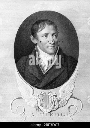 Tiedge, Christoph août, 14.12.1752 - 8,3.1841, écrivain allemand, gravure sur bois, À la fin du 19e siècle, DROITS-AUTORISATION-INFO-NON-DISPONIBLES Banque D'Images
