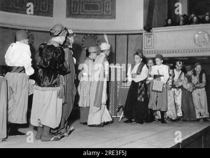 Vienna Boys' Choir, fondée en 1498, chœur de garçons autrichiens, AUTORISATION-DROITS-SUPPLÉMENTAIRES-INFO-NON-AVAILABLE Banque D'Images