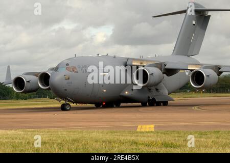 UAE C-17 Globemaster au Royal International Air Tattoo 2023 Banque D'Images