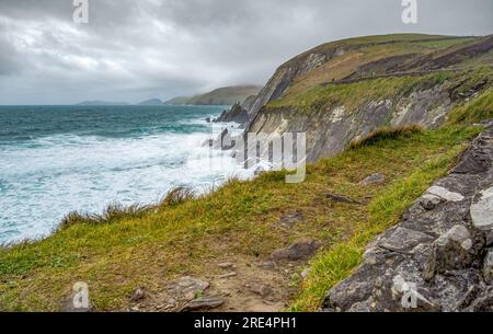 Impression autour de la péninsule de Dingle en Irlande Banque D'Images