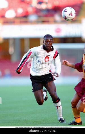 27 juillet 1999 : Bradford, Yorkshire, Angleterre : CHRIS BART-WILLIAMS, Bradford City versus NOTTINGHAM FOREST, pré-saison amicale Banque D'Images