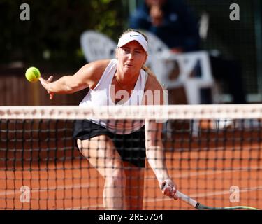 Hambourg, Allemagne. 25 juillet 2023. La joueuse de tennis Julia Lohoff d'Allemagne au tournoi de tennis Open d'Europe de Hambourg 2023. Frank Molter/Alamy Live News Banque D'Images