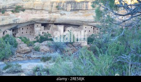 Mesa Verde National Monument Cliff Dwellings Banque D'Images