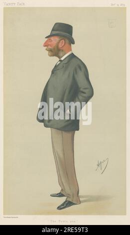 Vanity Fair : Theatre ; 'le fils du poète', Sir Percy Florence Shelley, 13 décembre 1879 1879 par Carlo Pellegrini Banque D'Images