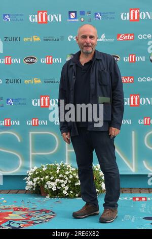 Giffoni Vallepiana, Italie. 25 juillet 2023. Giffoni Vallepiana Giffoni film Festival 2023 Bruno Oliviero, sur la photo : crédit : Agence photo indépendante/Alamy Live News Banque D'Images