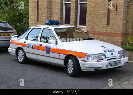 ARX Sierra One car de la série télévisée Bill au Bill Reunion 1 organisé par Misty Moon Events au Cinema Museum, Londres - septembre 2017. Banque D'Images