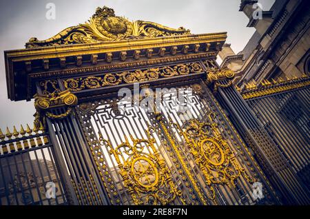 Palais de justice porte Paris France Banque D'Images