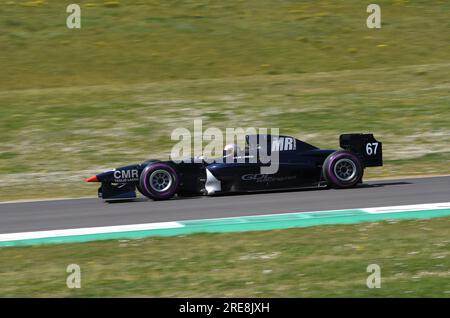 Scarperia, 9 avril 2021 : Lola - Formule AutoGP pilotée par Unknown en action sur le circuit de Mugello lors des essais de BOSS GP Championship. Italie Banque D'Images