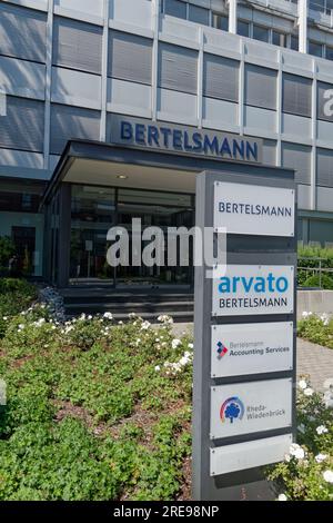 Bertelsmann Accounting Services, Avato Systems Digital, Serviceeinheit Global Business Services von Bertelsmann, Ringstrasse 16-20, Rheda-Wiedenbruec Banque D'Images