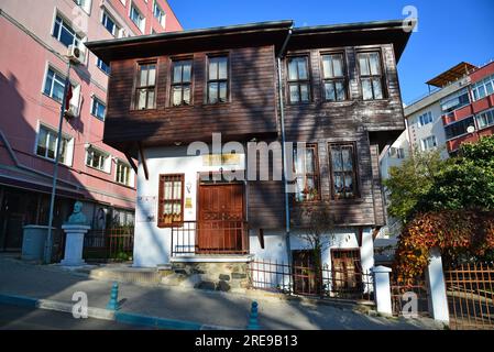 Le Namik Kemal Museum House se trouve à Tekirdag, en Turquie. Banque D'Images