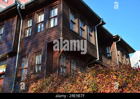 Le Namik Kemal Museum House se trouve à Tekirdag, en Turquie. Banque D'Images