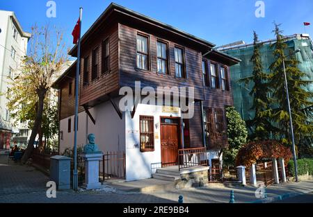 Le Namik Kemal Museum House se trouve à Tekirdag, en Turquie. Banque D'Images