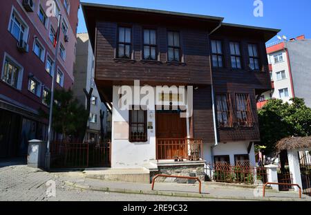 Le Namik Kemal Museum House se trouve à Tekirdag, en Turquie. Banque D'Images