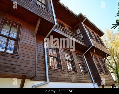 Le Namik Kemal Museum House se trouve à Tekirdag, en Turquie. Banque D'Images