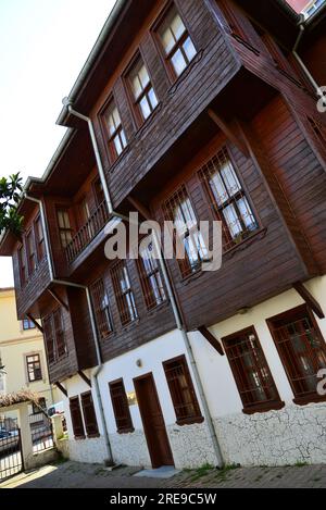 Le Namik Kemal Museum House se trouve à Tekirdag, en Turquie. Banque D'Images