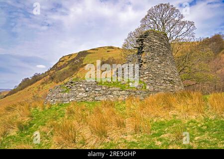 Dun Troddan, Prehistoric Broch, Glen Beg, Glenelg, Lochalsh, Région des Highlands, Écosse, Royaume-Uni Banque D'Images