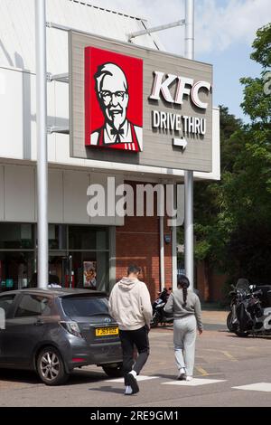 Grove Farm Retail Park, Chadwell Heath, Romford, RM6 4AU Banque D'Images