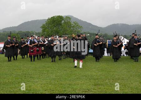 2023 Smoky Mountain Scottish Highland Festival and Games Banque D'Images