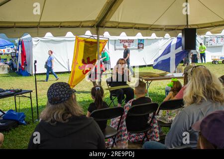 2023 Smoky Mountain Scottish Highland Festival and Games Banque D'Images