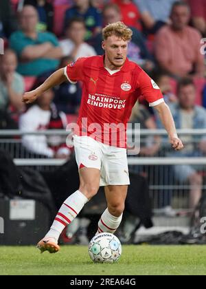Eindhoven, pays-Bas. 26 juillet 2023. EINDHOVEN, PAYS-BAS - JUILLET 26 : lors du match amical de pré-saison entre le PSV et le FC Eindhoven au Philips Stadion le 26 juillet 2023 à Eindhoven, pays-Bas (photo de Jeroen Meuwsen/Orange Pictures) crédit : Orange pics BV/Alamy Live News Banque D'Images
