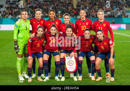 Eden Park, Auckland, Nouvelle-Zélande. 26 juillet 2023. Équipe espagnole lors d'un match du Groupe C - coupe du monde féminine de la FIFA, Australie et Nouvelle-Zélande 2023, Espagne vs Zambie, à Eden Park, Auckland, Nouvelle-Zélande. Kim Price/CSM/Alamy Live News Banque D'Images