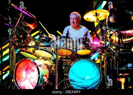 Nick Mason en concert à l'Anfiteatro del Vittoriale à Gardone Riviera photo d'Andrea Ripamonti Banque D'Images