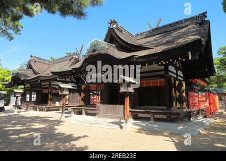 Sanctuaire de Sumiyoshi-taisha Banque D'Images