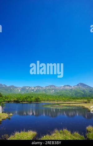 Shiretoko Goko Lakes Banque D'Images