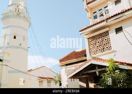 Georgetown Lebuh Acheh Mosquée à Penang, Malaisie Banque D'Images