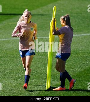 Alex Greenwood, de l'Angleterre, lors d'une séance d'entraînement au Central Coast Stadium, Gosford. Date de la photo : jeudi 27 juillet 2023. Banque D'Images