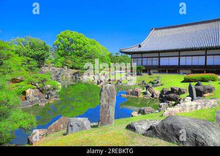 Jardin Ninomaru du château de Nijo Banque D'Images