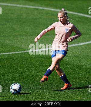 Alex Greenwood, de l'Angleterre, lors d'une séance d'entraînement au Central Coast Stadium, Gosford. Date de la photo : jeudi 27 juillet 2023. Banque D'Images