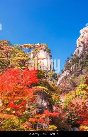 Les Gorges de Shosenkyo Banque D'Images