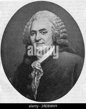 Turgot, Anne Robert Jacques, 10.5.1727 - 20.3,1781, politicienne française, INFORMATION-AUTORISATION-DROITS-SUPPLÉMENTAIRES-NON-AVAILABLE Banque D'Images