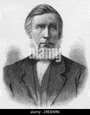 Tyndall, John, 21.8.1820 - 4.12.1893, physicien irlandais, gravure sur bois, 1893, LES DROITS D'AUTEUR DE L'ARTISTE NE DOIVENT PAS ÊTRE EFFACÉS Banque D'Images