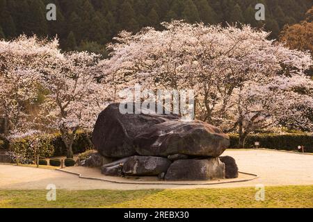 Tombe d'Ishibutai Kofun Banque D'Images