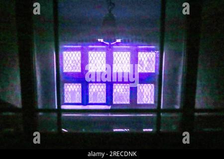 Château de tjoloholm dans ultraviolet Banque D'Images