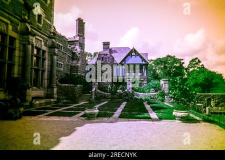 Château de tjoloholm dans ultraviolet Banque D'Images