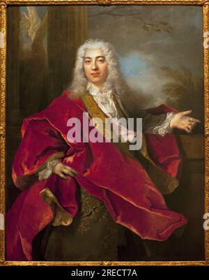 Portrait de Monsieur de Noirmont (?) - Peinture de Nicolas de Largillière (1656-1746), huile sur toile, vers 1700 (Portrait de Monsieur de Noirmont, par Nicolas de Largillière, huile sur toile, vers 1700) - Musée des Arts antiques de Lisbonne (Portugal) Banque D'Images